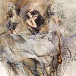 Auburn Melody by Anna Razumovskaya