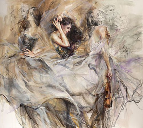 Auburn Melody by Anna Razumovskaya